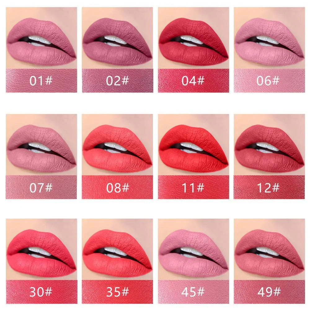 Miss Rose Matte Waterproof Lipsticks