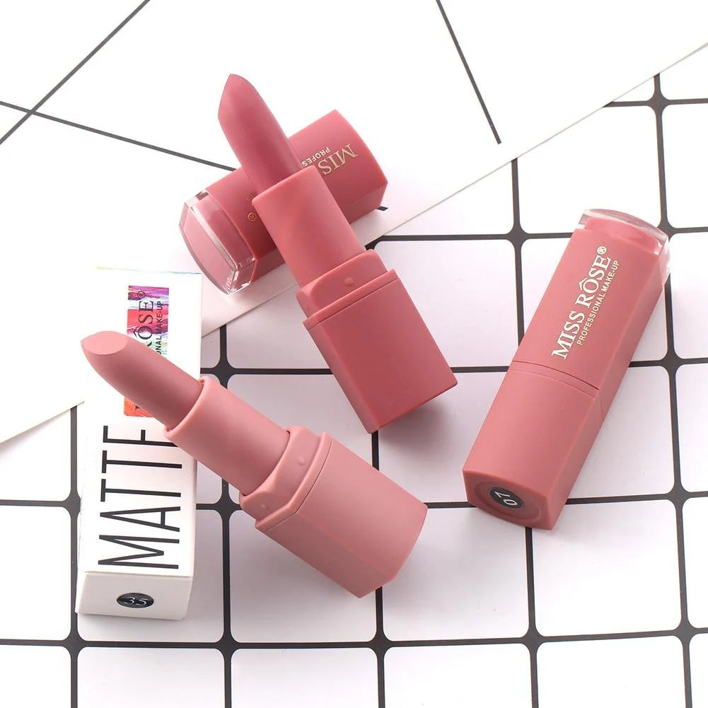 Miss Rose Matte Waterproof Lipsticks